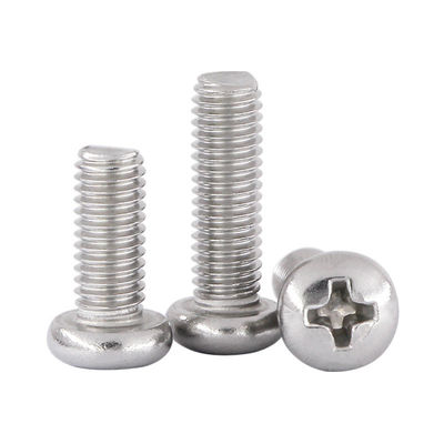 Vis principales d'attaches en acier de Phillips Round Head Screws Stainless