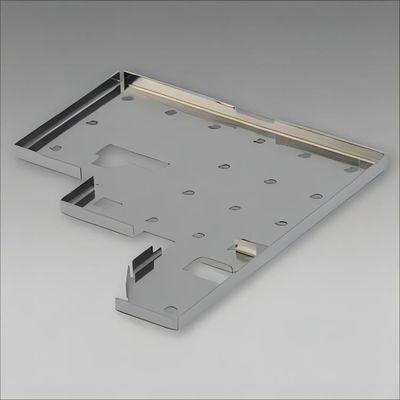 Laser fait sur commande de commande numérique par ordinateur de fabrication en aluminium de tôle coupant des pièces en métal