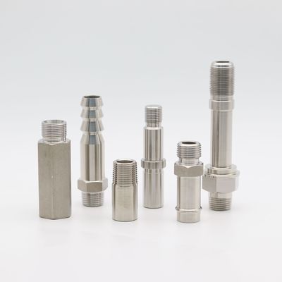 La vis d'acier inoxydable a adapté la commande numérique par ordinateur aux besoins du client pour tourner les pièces automatiques de usinage de tour d'acier inoxydable de pièces