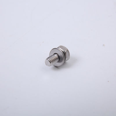 L'acier au carbone nickelé visse l'ensemble de M3M4M5M6 Pan Head Combination Screw Three