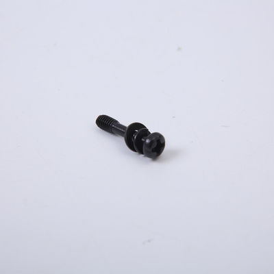 Vis galvanisées noires autour de tête avec l'ensemble triple de joint, Pan Head Screw encoché croisé