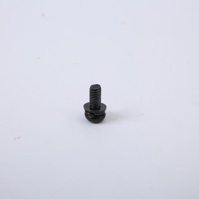 Rondelle à ressort plate enfoncée croisée M2M3M4M6 de tête de rond de noir de Pan Head Screws GB9074.8