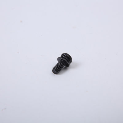 Rondelle à ressort plate enfoncée croisée M2M3M4M6 de tête de rond de noir de Pan Head Screws GB9074.8