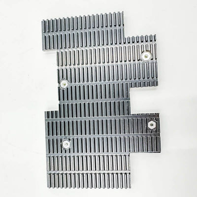 Le radiateur fait sur commande 3240 11mm d'alliage d'aluminium a oxydé Chip Heat Sink électronique noir