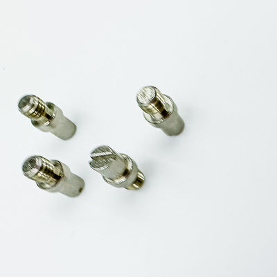 Pièces en aluminium de commande numérique par ordinateur d'acier inoxydable de tour de fer non standard automatique de pièces