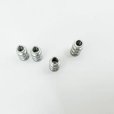 Pin de cuivre médical d'axe d'acier inoxydable en métal de pièces faites sur commande de tour