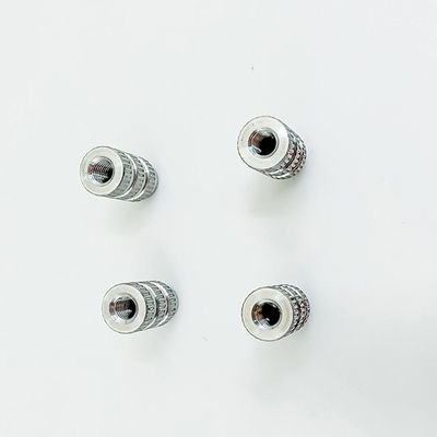 Pin de cuivre médical d'axe d'acier inoxydable en métal de pièces faites sur commande de tour