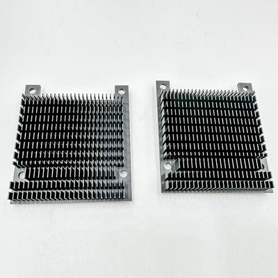 6063 pièces de radiateur d'alliage d'aluminium pour l'industrie de communication