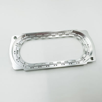 Bride en aluminium de fraisage adaptée aux besoins du client de Front Plate For Fixed Clamping de pièces de commande numérique par ordinateur