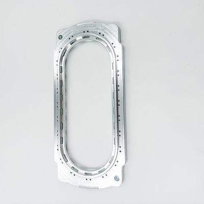Bride en aluminium de fraisage adaptée aux besoins du client de Front Plate For Fixed Clamping de pièces de commande numérique par ordinateur