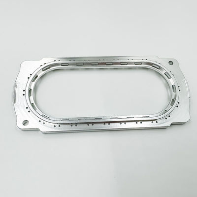 Bride en aluminium de fraisage adaptée aux besoins du client de Front Plate For Fixed Clamping de pièces de commande numérique par ordinateur