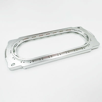 Bride en aluminium de fraisage adaptée aux besoins du client de Front Plate For Fixed Clamping de pièces de commande numérique par ordinateur