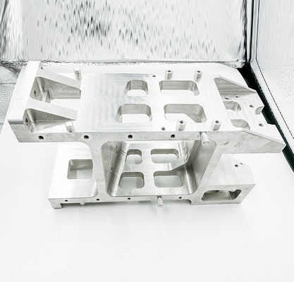 Base en aluminium de fraisage de cavité de pièces de commande numérique par ordinateur pour le Smart Camera de bourdon téléguidé/sécurité