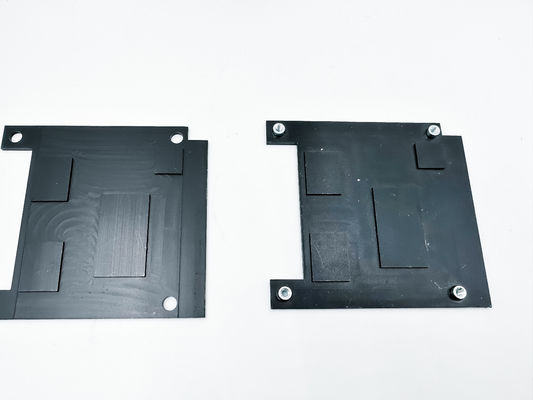 Ailerons en aluminium de usinage de radiateur de pièces de commande numérique par ordinateur de Feitai soudant les composants de refroidissement de radiateur
