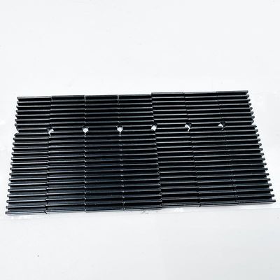 Radiateur en aluminium de l'extrusion ISO9001 en aluminium faite sur commande pour le satellite de télécommunications