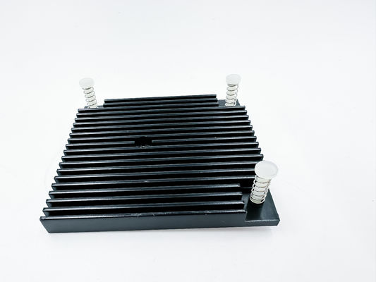 Radiateur en aluminium de l'extrusion ISO9001 en aluminium faite sur commande pour le satellite de télécommunications
