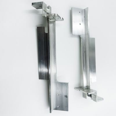 Composants de fraisage de usinage extérieurs de commande numérique par ordinateur de précision de commande numérique par ordinateur de pièces en aluminium d'électrodéposition de Chrome
