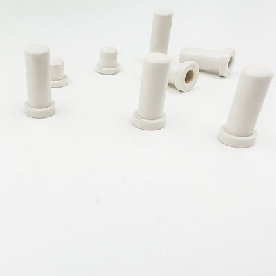La commande numérique par ordinateur ronde de Rod PTFE de plat de téflon usinant, COUP D'OEIL fait sur commande a usiné des pièces