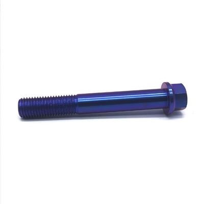 Attache des véhicules à moteur de l'hexagone ISO9001 de vis de bride d'alliage titanique externe de vis