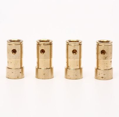 Tube de cuivre non standard de rotation en laiton fort/durable de pièces