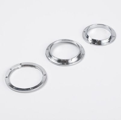 Pièces en aluminium de rotation de la commande numérique par ordinateur ISO9001 pour l'ouverture de lentille d'instruments optiques