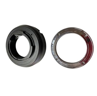 Pièces en aluminium de rotation de la commande numérique par ordinateur ISO9001 pour l'ouverture de lentille d'instruments optiques