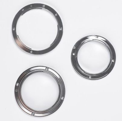 Pièces en aluminium de rotation de la commande numérique par ordinateur ISO9001 pour l'ouverture de lentille d'instruments optiques