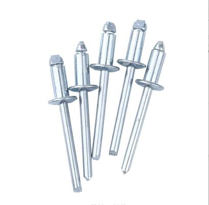 Le goujon aveugle nickelé de vis de livre de rivet rivette le rivet principal rond de noyau de rivet de fer