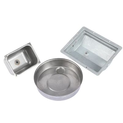 Bout droit de l'acier inoxydable 304 se pliant emboutissant des pièces, pièces de recourbement faites sur commande de tôle
