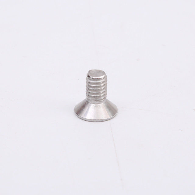 L'acier inoxydable de M1.6 M2.5 visse la vis de la tête DIN7991 fraisée par hexagone principal plat