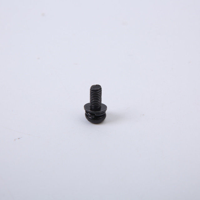Rondelle à ressort plate enfoncée croisée M2M3M4M6 de tête de rond de noir de Pan Head Screws GB9074.8
